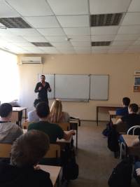 18го февраля состоялся урок Трезвости в филиале ДГТУ города Азова