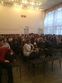 22 ноября мы прочли лекцию для старшеклассников школ Ворошиловского района РостованаДону